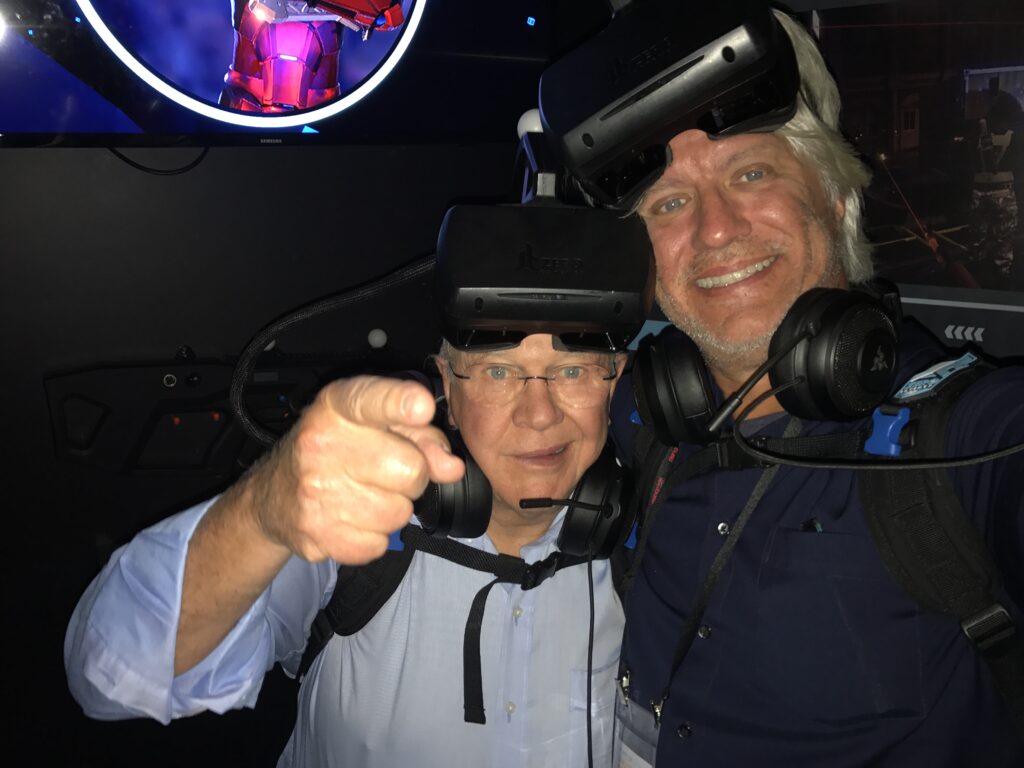 Bob Cooney and Doug Trumbull get ready to take on a rogue AI in Singularity from Zero Latency. 